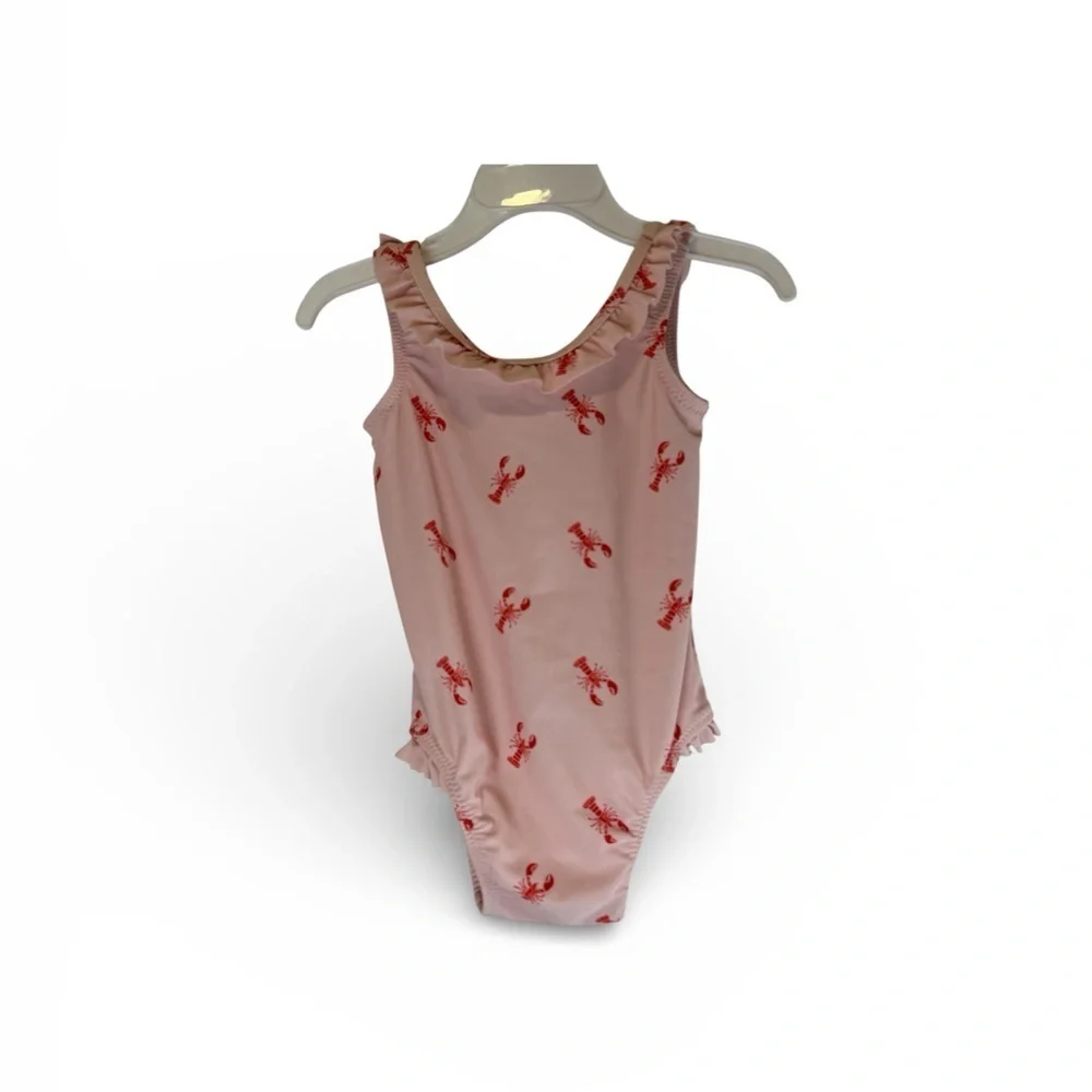Bundle Floral and Lobster Print Swimsuit Set